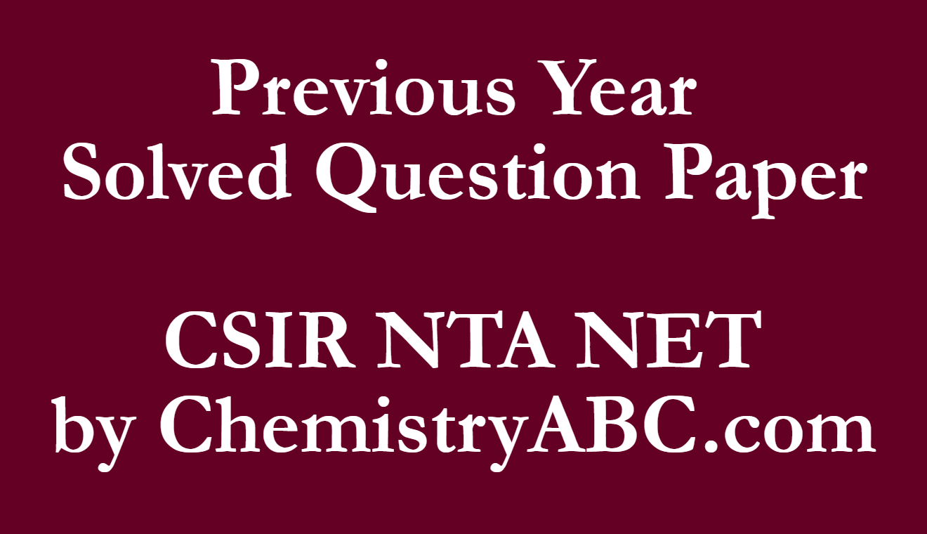 Download CSIR NET Solved Papers